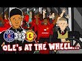 33 psg vs man utd oles at the wheel chant champions league parody song highlights 13