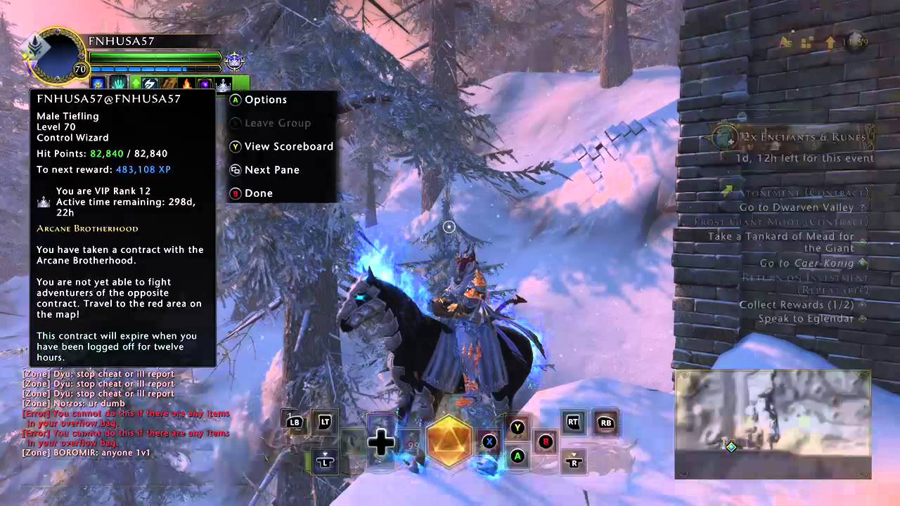 Neverwinter: opening over 300 Heroic Encounter Success from icewind dale and mod 6