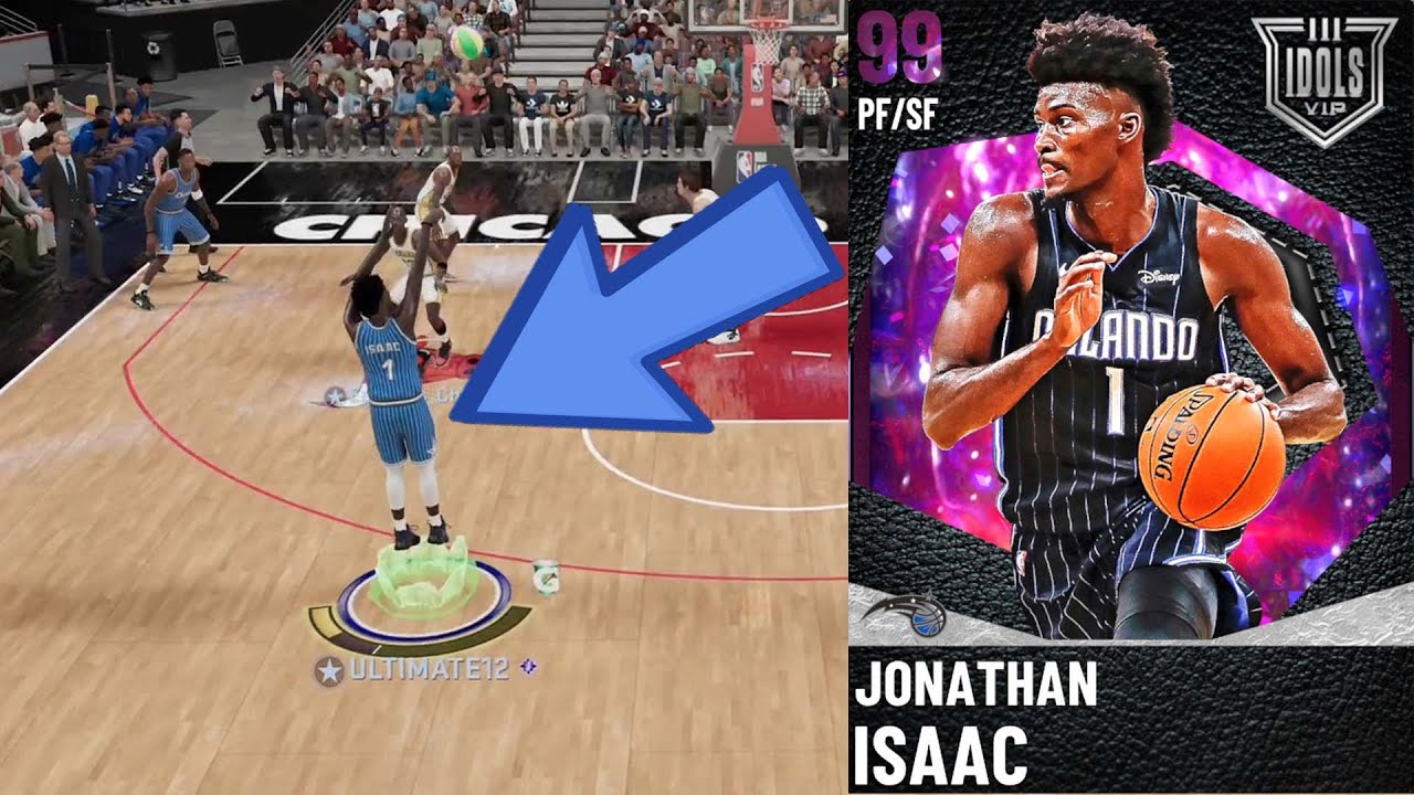 BUDGET BOL BOL STOPPER? DARK MATTER JONATHAN ISAAC GAMEPLAY! NBA 2K21 MYTEAM