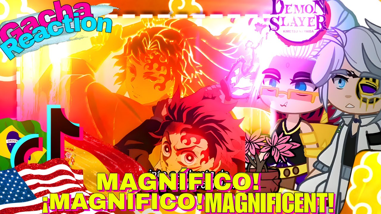 [GC] Gods (SNV) React to Tanjiro Defeating the Upper Four Moon || Gacha ...