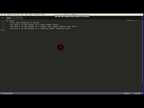 [SKRIPT] Inventaire On Join + Créer un GUI (menu)