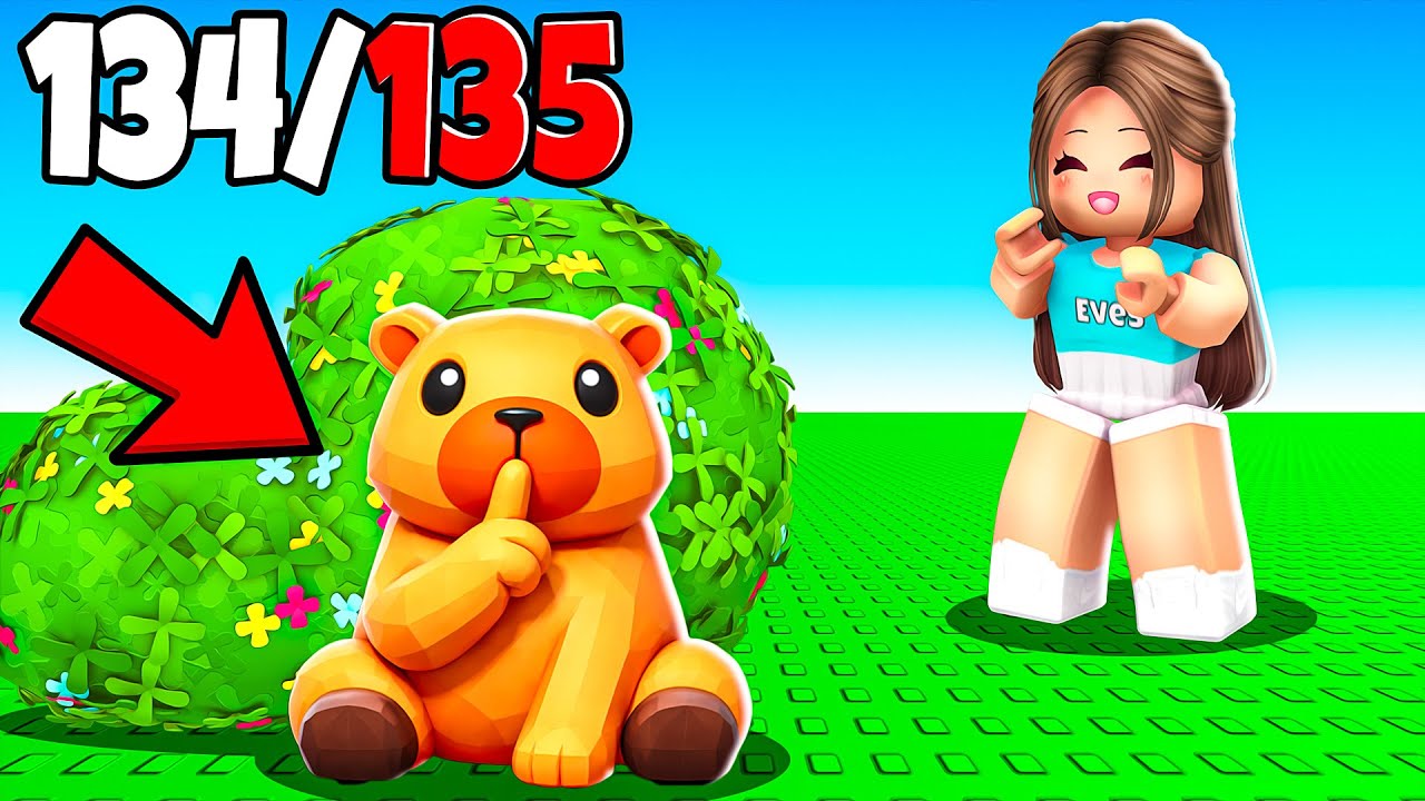 Finding EVERY CAPYBARA in Roblox Find the Capybara!