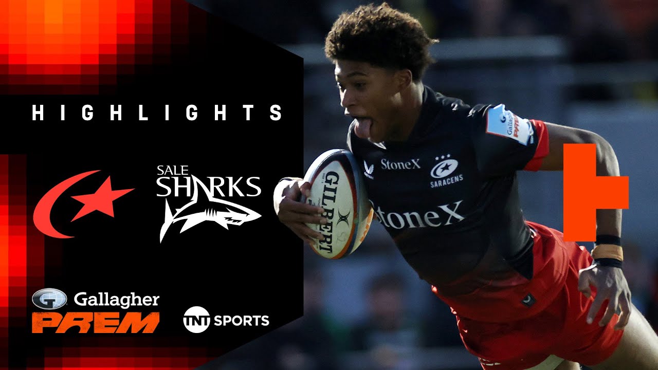 NEW STAR ON THE BLOCK! 😮‍💨 | Saracens vs Sale Sharks | Gallagher PREM Rugby Highlights