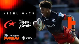 New Star On The Block Saracens Vs Sale Sharks Gallagher Prem Rugby Highlights