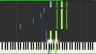 Silent Night [Piano Tutorial Synthesia] (short) (Rousseau)