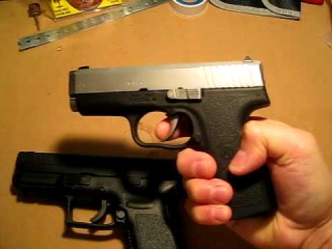 Kahr cw45 VS XD45 compact - YouTube