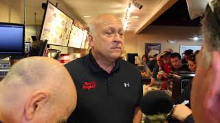 Cal Ripken Jr At Roy Rogers In Brick