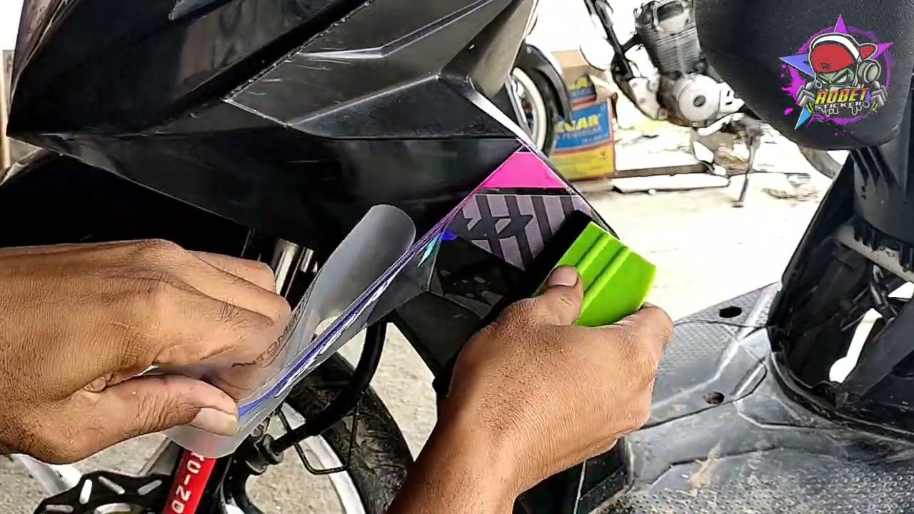 🔥Pasang striping Transparan cocok untuk semua warna body👌👍
