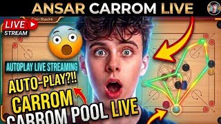 CARROM POOL LIVE GAMEPLAY IN AUTO PLAY ONLY BREAK TO FINISH 🥵#carrompool