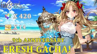 Fate/Grand Order - 9th ANNIVERSARY ERESHKIGAL GACHA! Beast Eresh is here! ALL-IN!!!