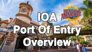 Islands Of Adventure - Port Of Entry Overview - 4K
