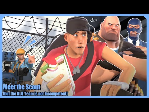 [SFM] Meet the Scout (but the BLU Team is 𝙉𝙊𝙏 Incompetent)