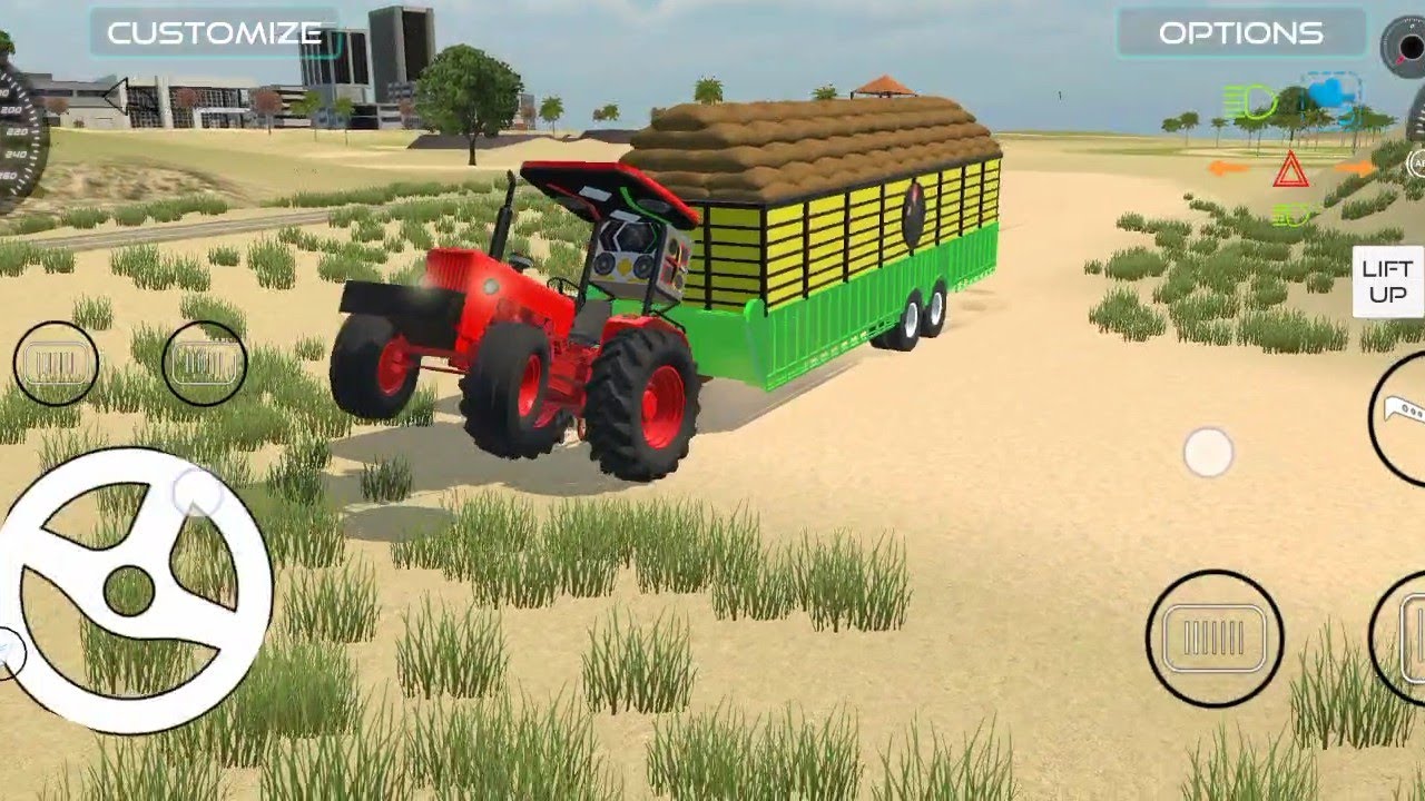 Mahindra 575 di tractor fully heavy loaded boriya tractorvideo 