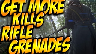 ★How To GET MORE KILLS With The Rifle Grenades In Battlefield 1 [Master Battlefield 1] [G-Legend]★