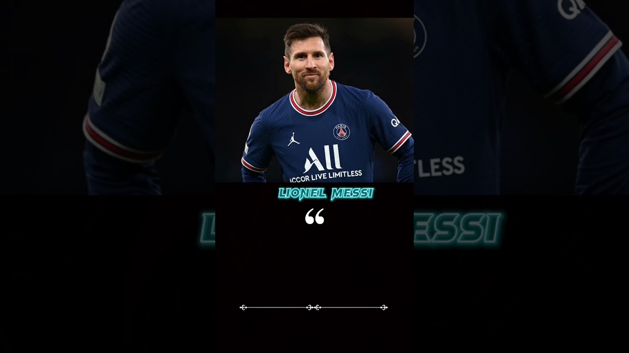 "Messi Quotes: Unleashing the Mind of a Football Legend"