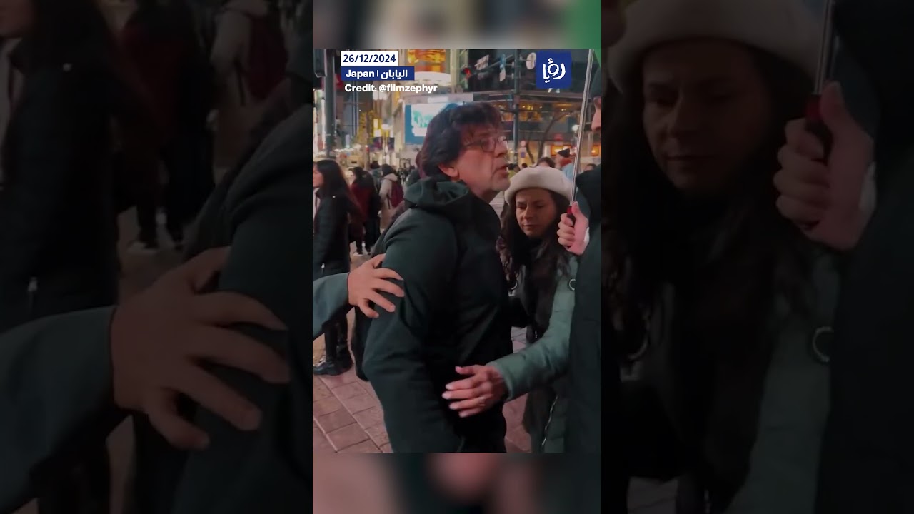 «Израильский» турист нападает на японских жителей в Сибуе 