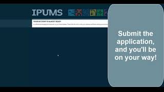 Create an account - IPUMS USA
