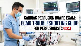 Cardiac Perfusion Board Exam ECMO Troubleshooting Guide for Perfusionists Part 4 #cardiology