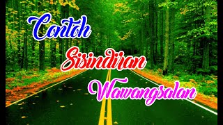 Contoh Sisindiran Wawangsalan  || Pantun Sunda