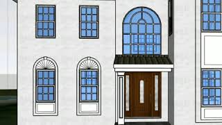 Portico & Pavers
