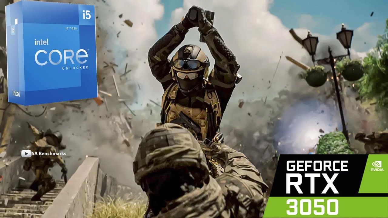 battlefield 6 decsec rtx 3050 4gb laptop gaming test  i5 12500h  32 gb ram Best graphic setting