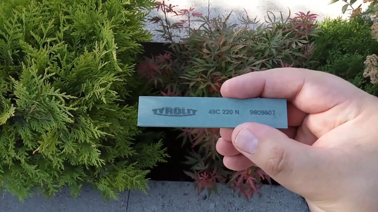 Tyrolit pocket sharpening stone YouTube