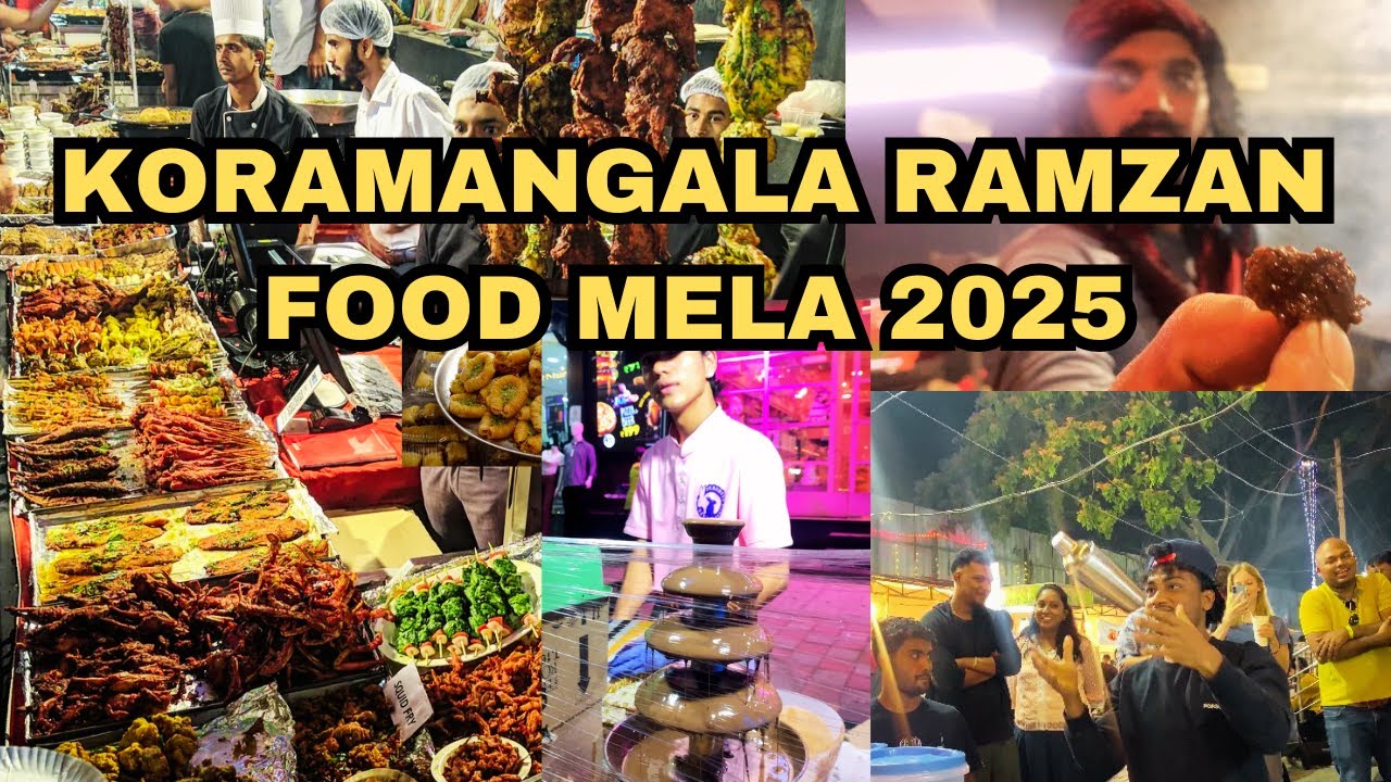 koramangala ramzan street food 2025 latest| Ramzan food mela banglore| Best street food in Bangalore