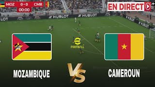 Mozambique Vs Cameroun Can 2025 Simulation Réaliste Efootball Pes 2021