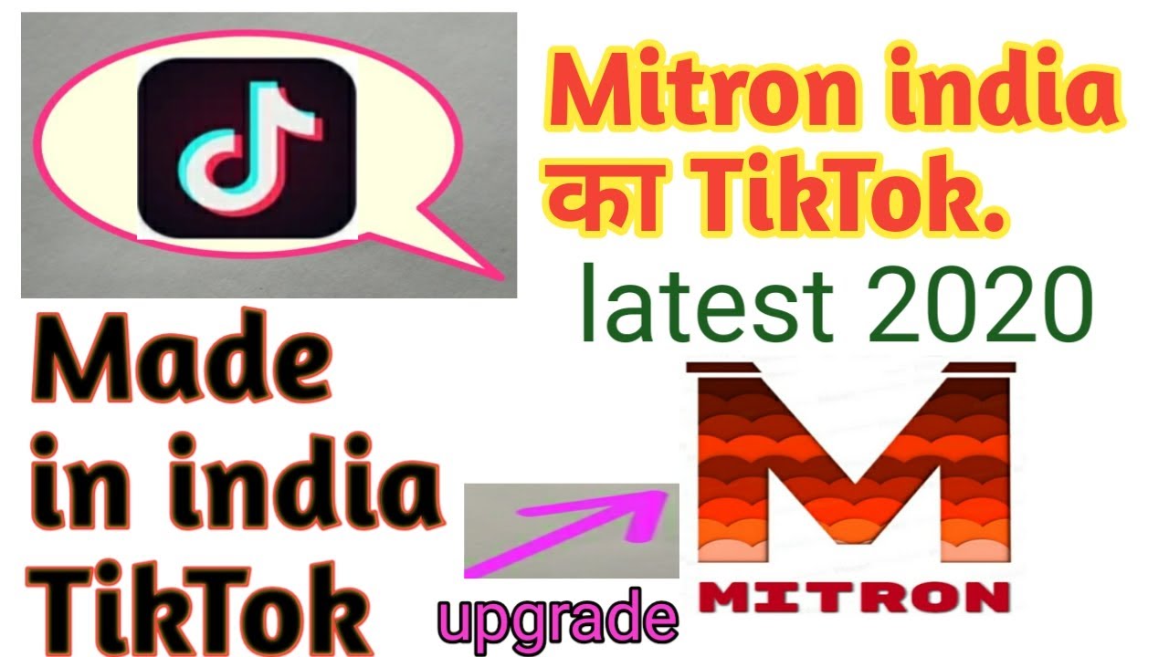 Indian tik tok(Mitron). आ गया Indian tik tok. Tok के जैसा भारतीय app. Med ine India mitron.