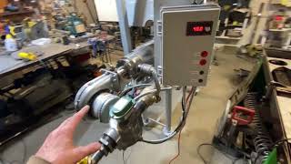 Natural Gas custom casting furnace