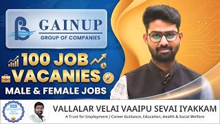100 Vacancy  This Job Is For You Gainup Industries Hiring  Hurry Up U0026 Apply