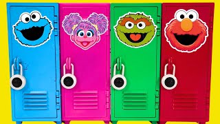 Sesame Street Back to School Locker Organization with Elmo and Cookie Monster by Kiddos Play and Learn -Educational Videos For Kids 180,528 views 2 months ago 19 minutes