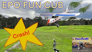 Fun Cub Crash and Repair - Part 1 #DavesFunRC