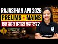 Rajasthan APO 2026 | Prelims + Mains की तैयारी एक साथ करे | Complete Strategy | Judiciary By PW