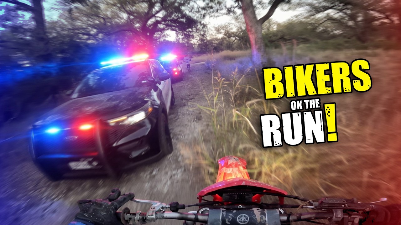 COPS vs DIRT BIKERS! INSANE Motorcycle Police Chase Caught on GoPro🚨
