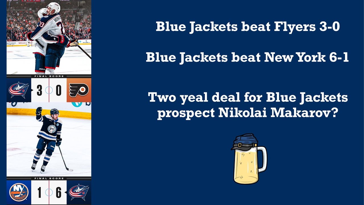 BLUE JACKETS GET TWO BIG WINS, Jet Greaves is awesome, and other Blue Jackets news.