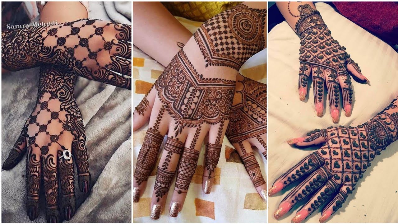 Most Demanding Latest Net Mehndi Designs For Back Hand 2020 - YouTube