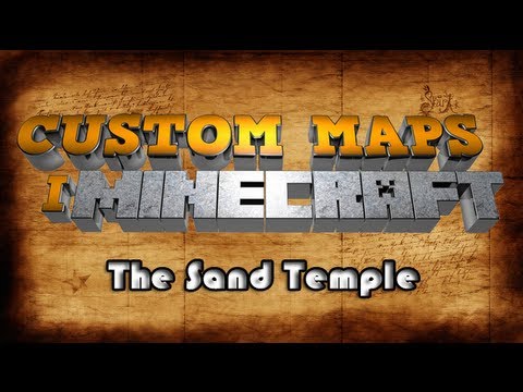 Minecraft: Custom map - The Sand Temple (svenska) - YouTube