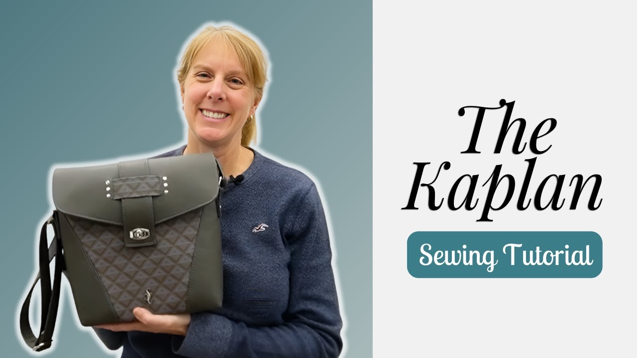 The Kaplan Crossbody Satchel by Simply Classic – Gender Neutral & Classic! || Bag Making Tutorial