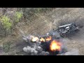 Уничтожение русского  танка Т72Б (Destruction of the Russian tank T72B)