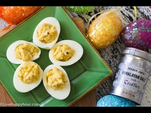 deviled-eggs-with-truffle-salt-recipe---easy-easter-brunch-appetizer