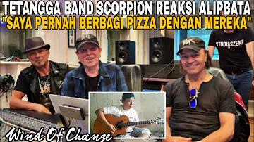 WOW‼️TETANGGA BAND SCORPION REAKSI ALIPBATA DI LAGU WIND OF CHANGE