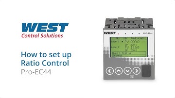 West Control Solutions - How to set up Ratio Control - PRO-EC44