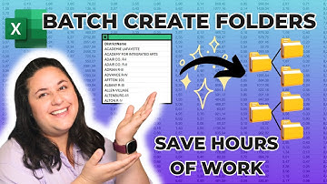 Bulk Create Folders and Subfolders in File Explorer using Excel | 2 Methods