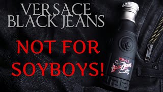 versace black jeans