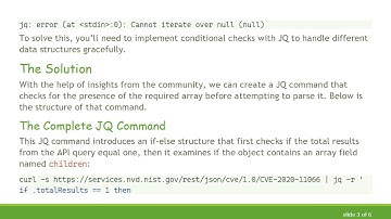 How to Determine if an Array is Present in JQ - A Step-by-Step Guide