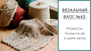 ВЯЗАЛЬНЫЙ ВЛОГ №42. Устала от долговязов, вяжу аксессуары, планирую бесплатные МК по вязанию спицами