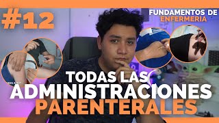 ✅FUNDAMENTOS DE ENFERMERIA#12: TODO sobre la ADMINISTRACION PARENTERAL | CON DEMOSTRACION screenshot 5