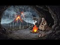 The old man listened to the winds of nature and transformed them into guitar solos