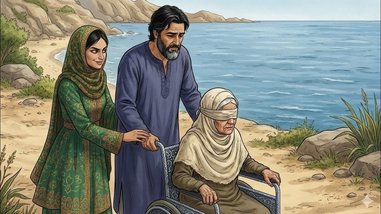 او مادر نابینایش را به رودخانه انداخت... و یک هفته بعد فهمیدند که او صاحب املاکی به ارزش میلیون‌ها